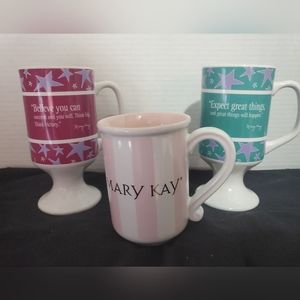 3 MaryKay Coffee Mugs
